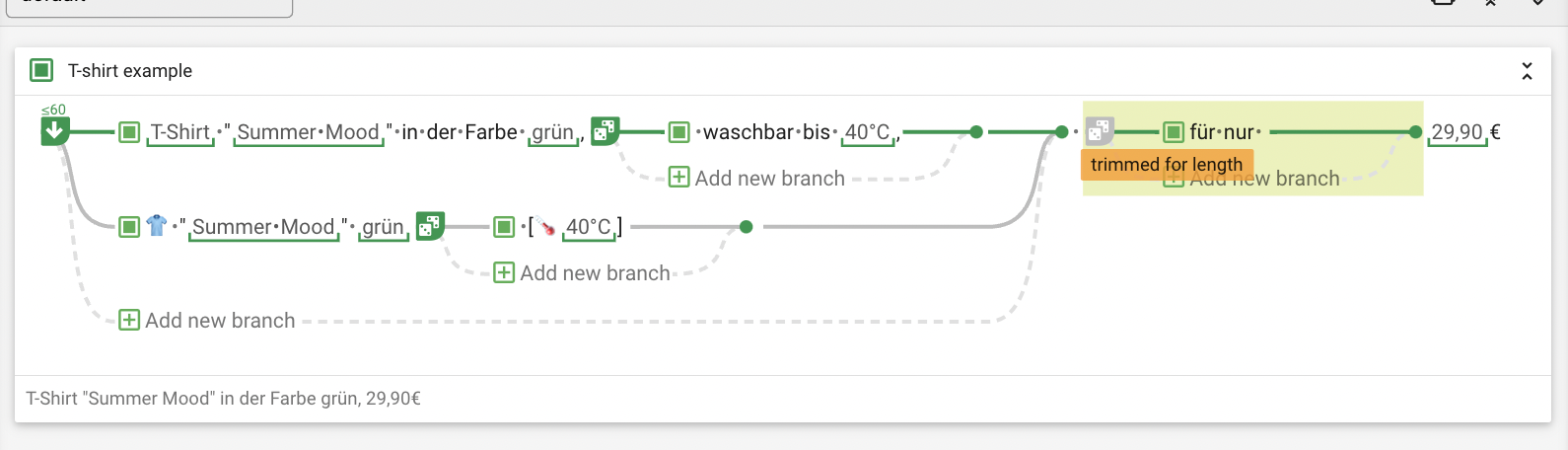 Screenshot Shortening Branches